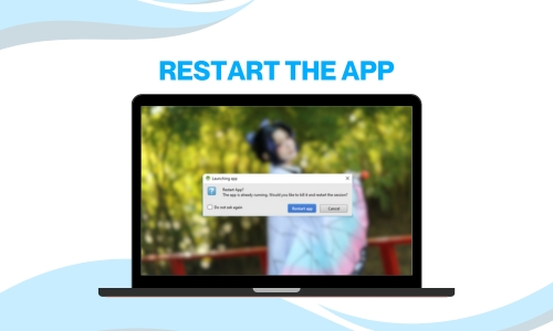 Restart the app  - Gogoanime apk Server down error , Gogo anime