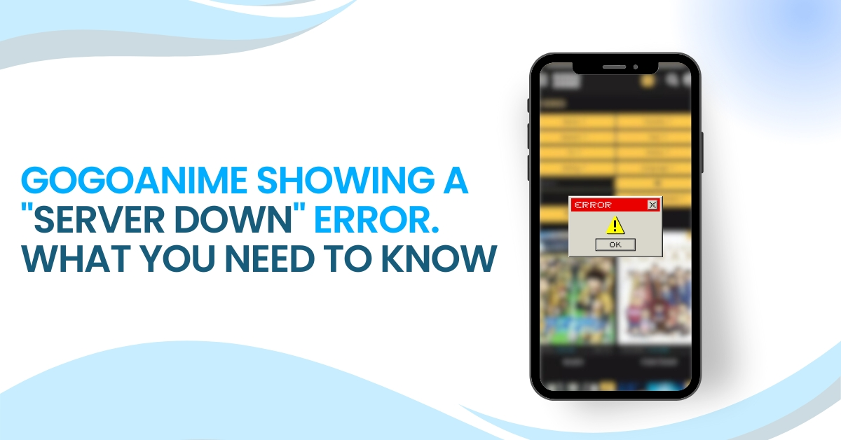 Server Error - Gogoanime apk Server down error , Gogo anime