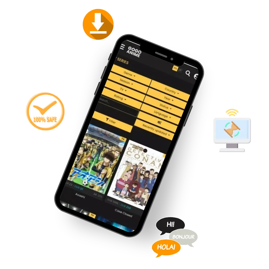 Feature of GoGoAnime APK
